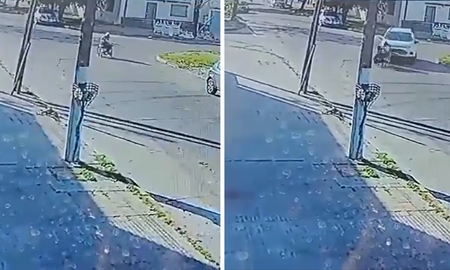 Atropelló a un hombre en silla de ruedas y lo dejó abandonado en la calle en La Plata. Atropelló a un hombre en silla de ruedas y lo dejó abandonado en la calle en La Plata.