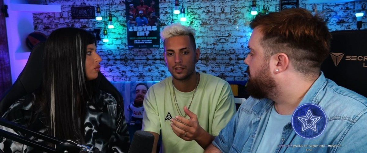 Nathy Peluso, Ibai y Coscu se juntaron en un stream.