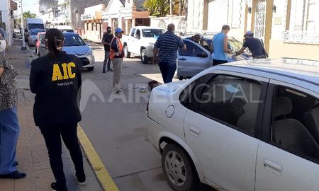 La aprehensión se concretó a media mañana en calle Sarmiento al 1700. La aprehensión se concretó a media mañana en calle Sarmiento al 1700.