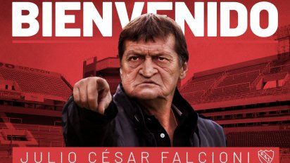 Independiente: Julio César Falcioni fue anunciado como nuevo entrenador del Rojo