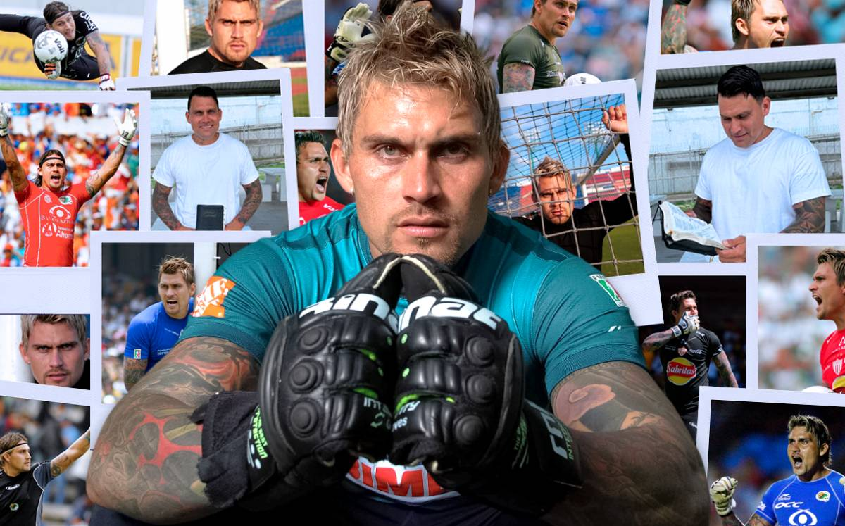 Omar Ortiz había jugado casi 300 partidos como arquero profesional en el fútbol de México y hasta había debutado en su selección cuando cayó preso. Omar Ortiz había jugado casi 300 partidos como arquero profesional en el fútbol de México y hasta había debutado en su selección cuando cayó preso.