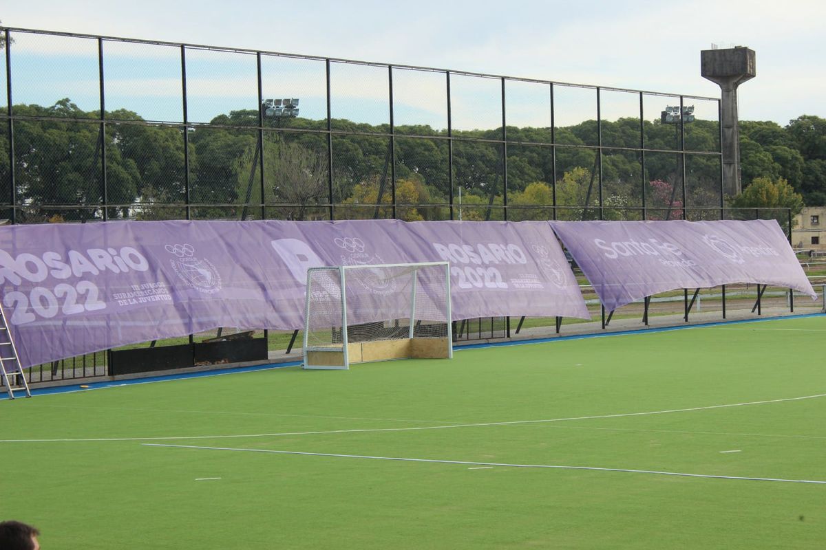 Lugar donde se llevarán a cabo las competencias de Hockey 5. Foto: Andrés Yossen.