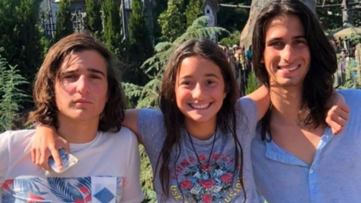 Inevitablemente, el tiempo no se puede detener y los chicos crecieron, siempre acompa&ntilde;ados por sus abuelos y su padre, Dar&iacute;o Giordano.