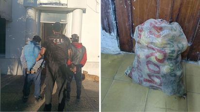 Treparon un tapial en barrio Scarafía,