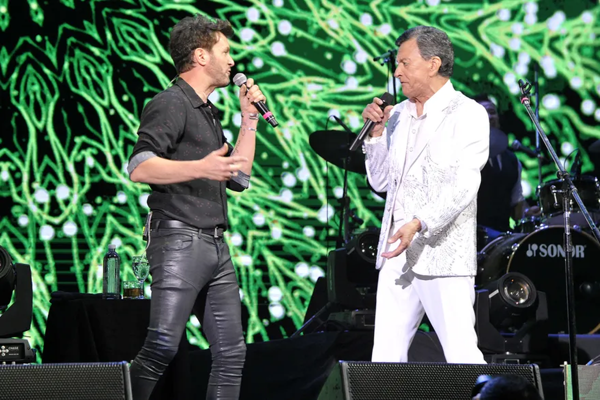 El cantante Axel fue uno de los flamantes invitados de la noche