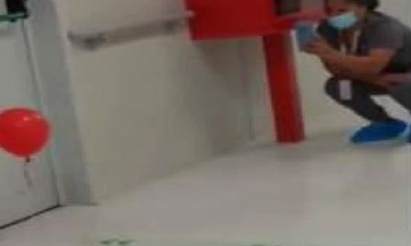 Video: grabaron un globo que se movía solo en un hospital y lo atribuyen al fantasma de un bebé Video: grabaron un globo que se movía solo en un hospital y lo atribuyen al fantasma de un bebé