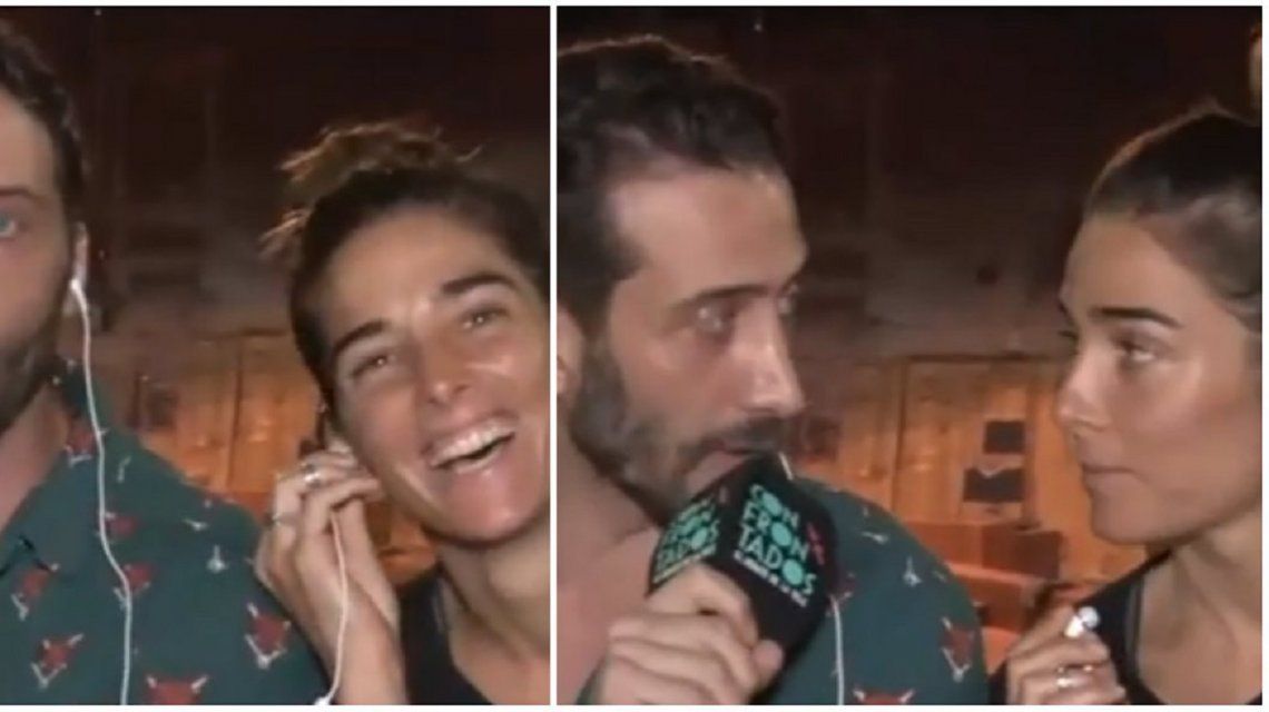 Juana Viale y Luciano Cáceres responden a los rumores de romance
