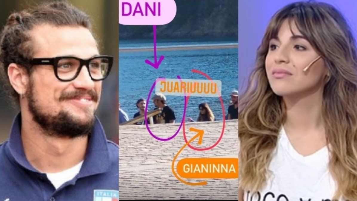 Los románticos posteos de Gianinna Maradona con Daniel Osvaldo tras la crisis por celos
