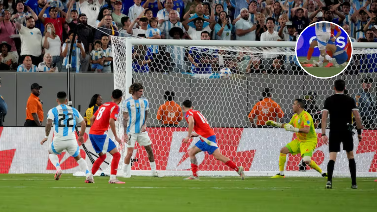 En Chile apuntaron contra un jugador de la Selección Argentina: Sucio y mala leche