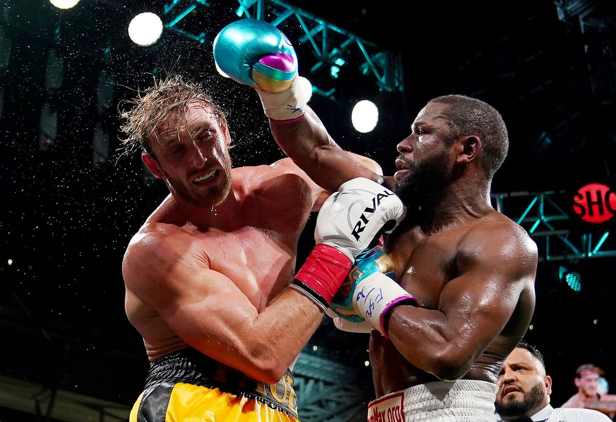 Logan Paul vs. Floyd Mayweather. Logan Paul vs. Floyd Mayweather.