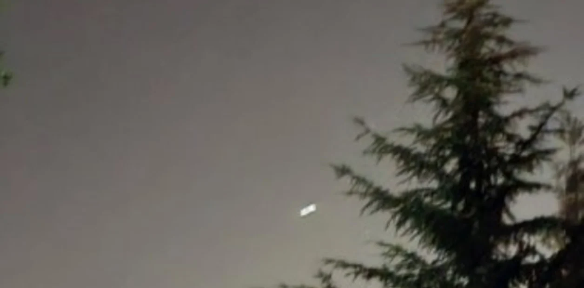 Aparecieron luces en el cielo de Córdoba y aseguran que fueron OVNIS