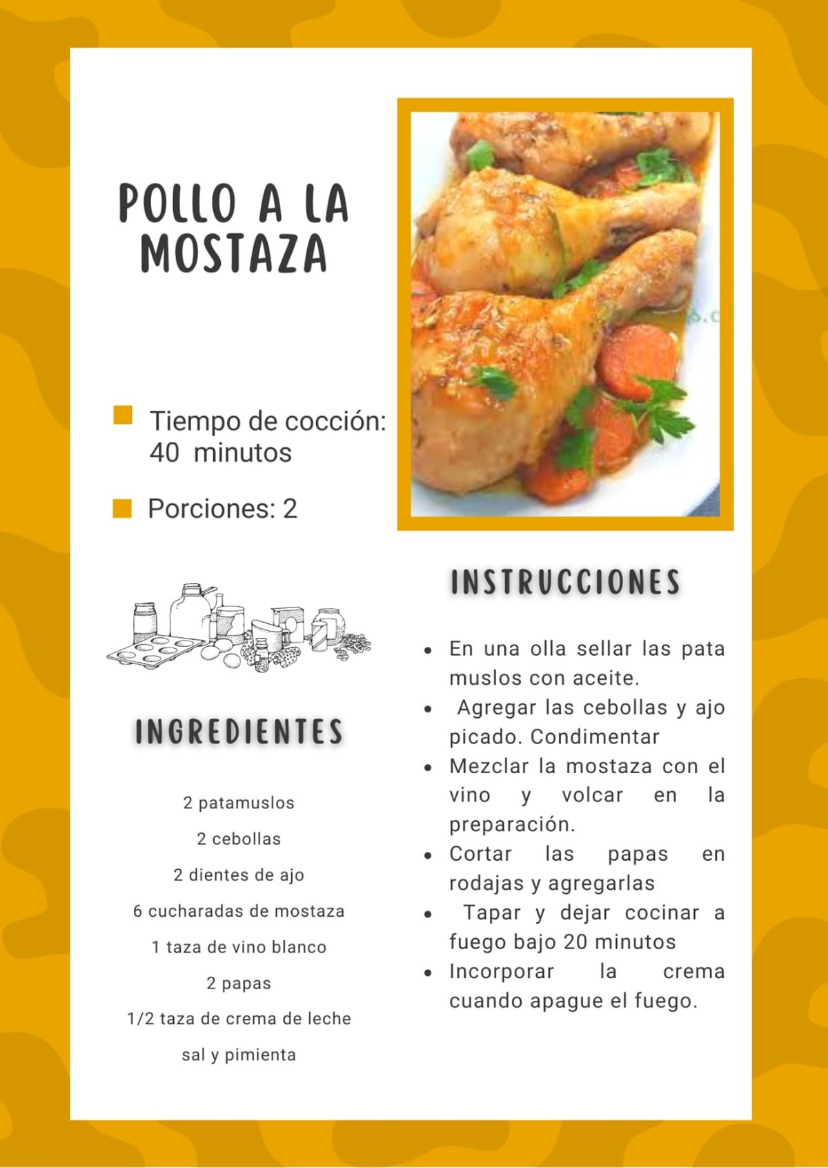 Cómo hacer pollo a la mostaza Cómo hacer pollo a la mostaza