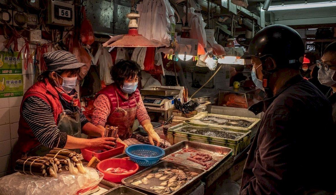 Los mercados de animales son muy comunes, especialmente en el este asiático.