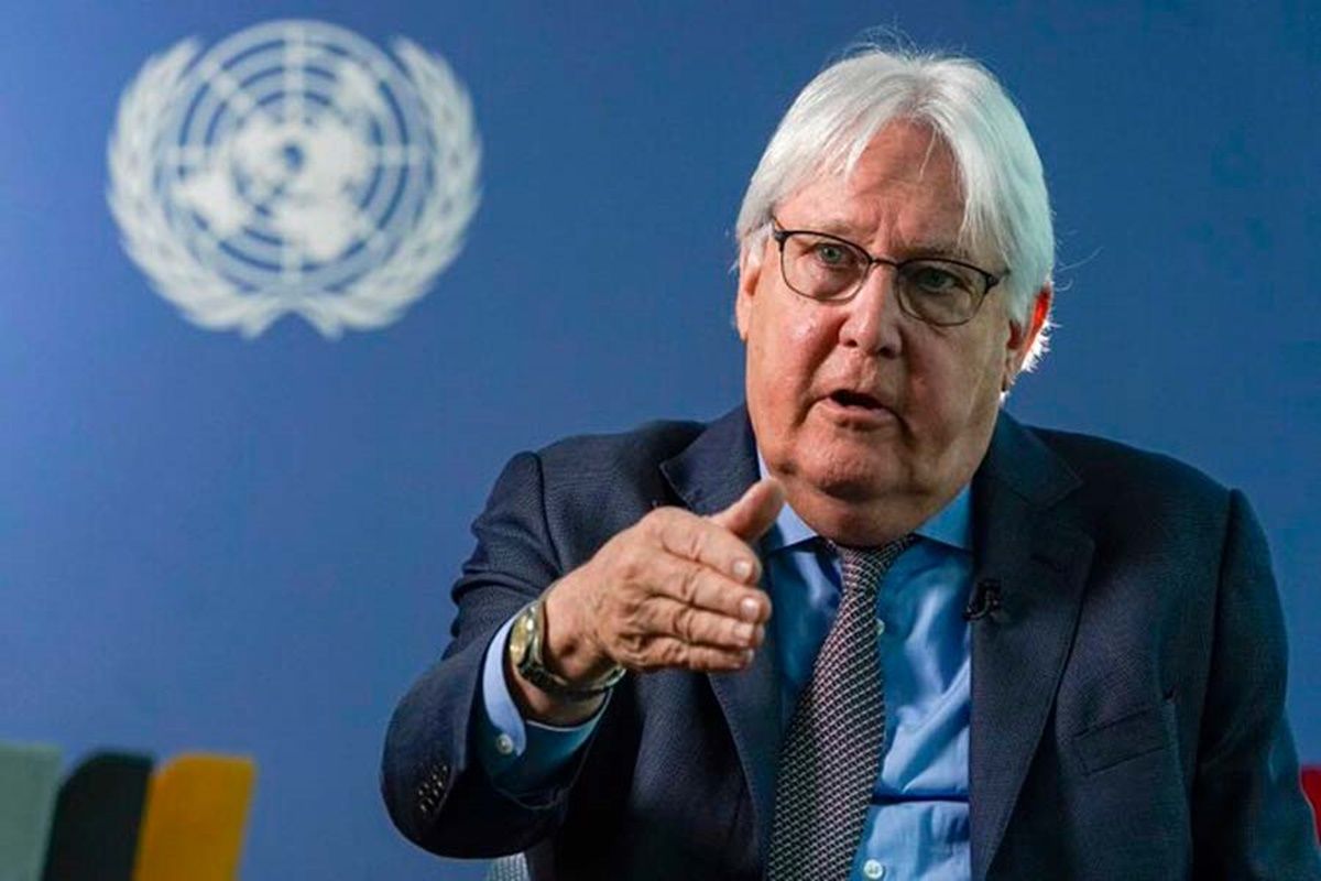 El secretario general adjunto para Asuntos Humanitarios de la ONU, Martin Griffiths, confirmó que  todos los equipos del sistema siguen en Ucrania.