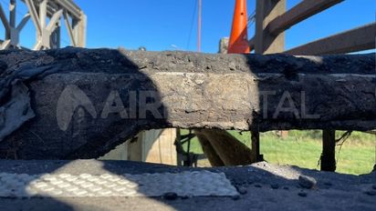 Se agranda la grieta del Puente Carretero Santa Fe - Santo Tomé y aún no hay fecha de inicio de los trabajos