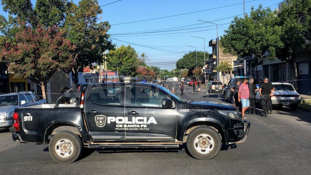 El hecho ocurrió este jueves por la tarde en avenida Arijón y Corrientes