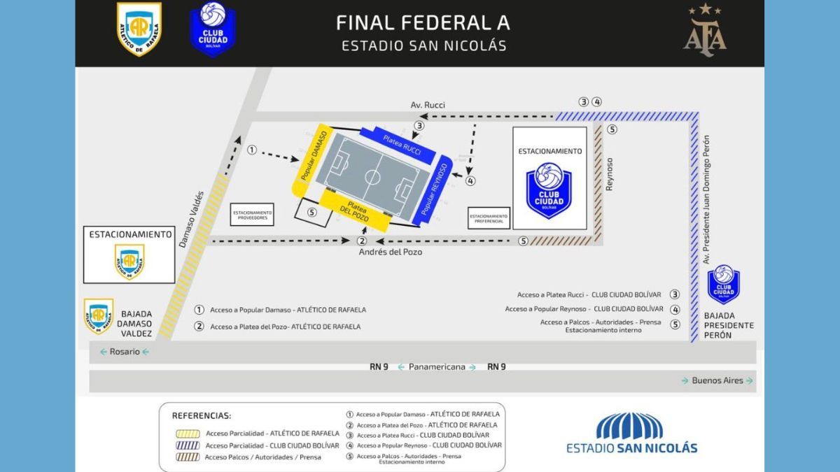 La apertura de puertas será a las 13 horas y el encuentro tendrá la presencia de ambos públicos en el estadio. La apertura de puertas será a las 13 horas y el encuentro tendrá la presencia de ambos públicos en el estadio.