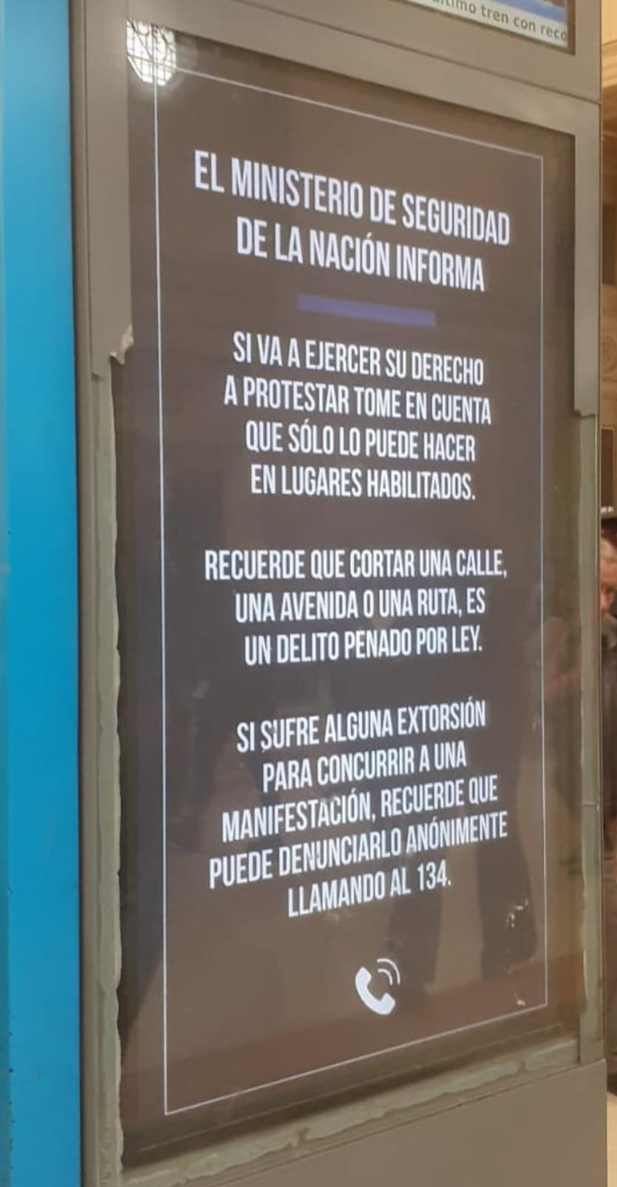 Así está la Casa Rosada a horas de la marcha Así está la Casa Rosada a horas de la marcha