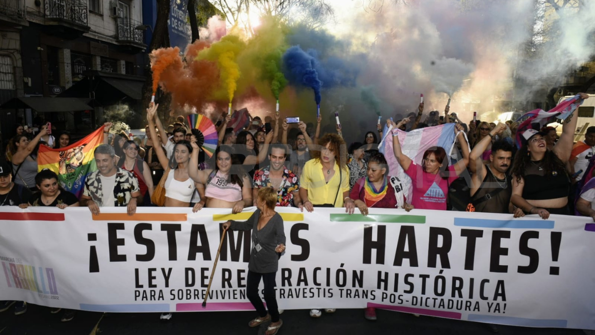 La marcha del Orgullo de Rosario fue una fiesta completa en donde a pesar del color