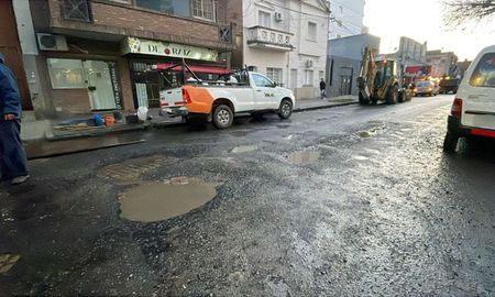 corte total por un hundimiento en el macrocentro de santa fe: hay desvios en el transito corte total por un hundimiento en el macrocentro de santa fe: hay desvios en el transito