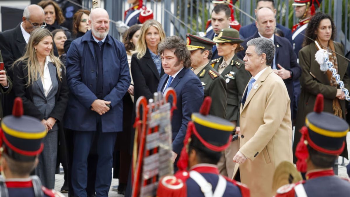  "la gesta sanmartiniana es una fuente permanente de inspiración", dijo Javier Milei. "la gesta sanmartiniana es una fuente permanente de inspiración", dijo Javier Milei.