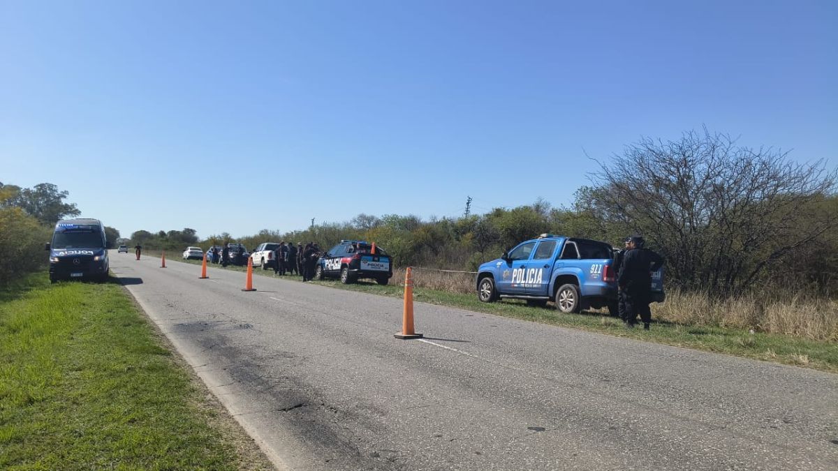 La policía realiza rastrillajes en Laguna Paiva para dar con el paradero de Damián Strada