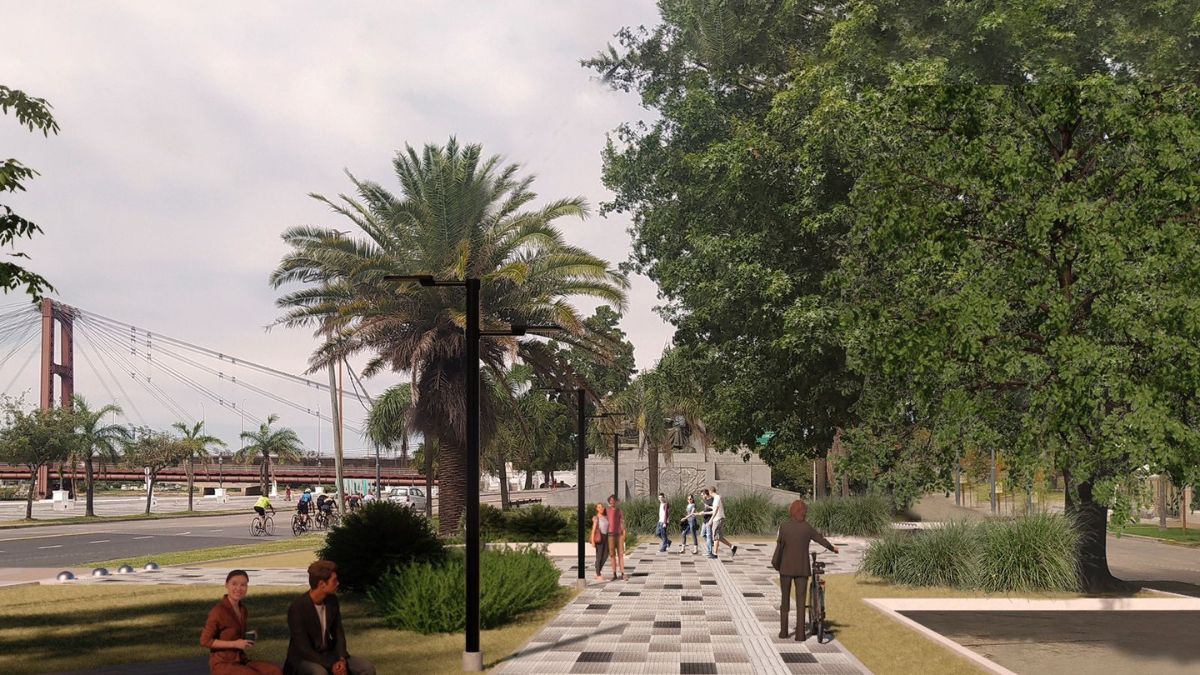 El proyecto contempla la reorganización vial del sector