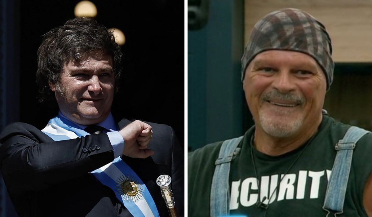 Javier Milei y Alfa de Gran Hermano