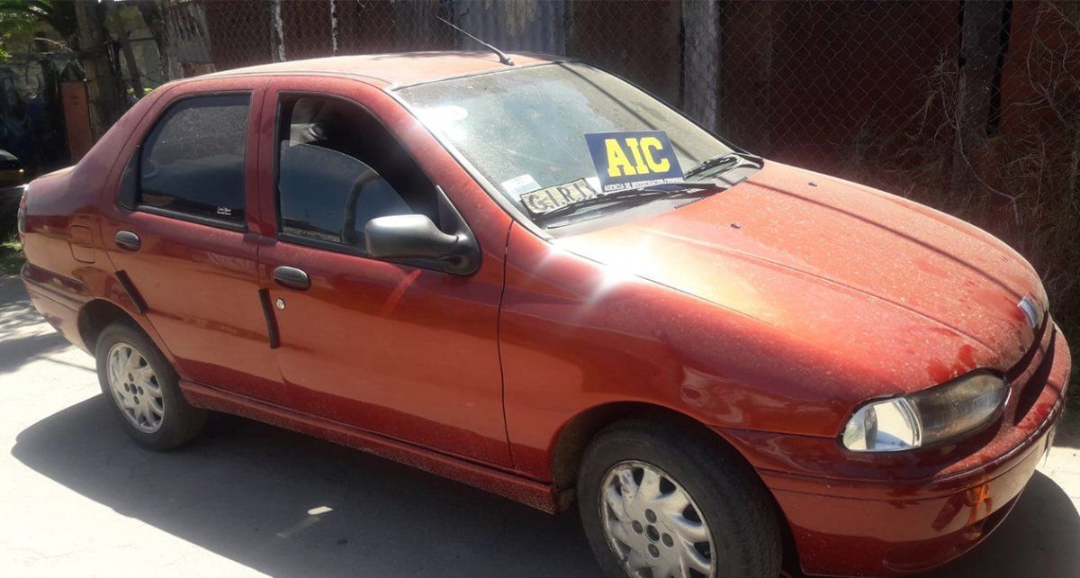 El automóvil de la mujer fue sustraído y quedó a disposición del personal efectivo.