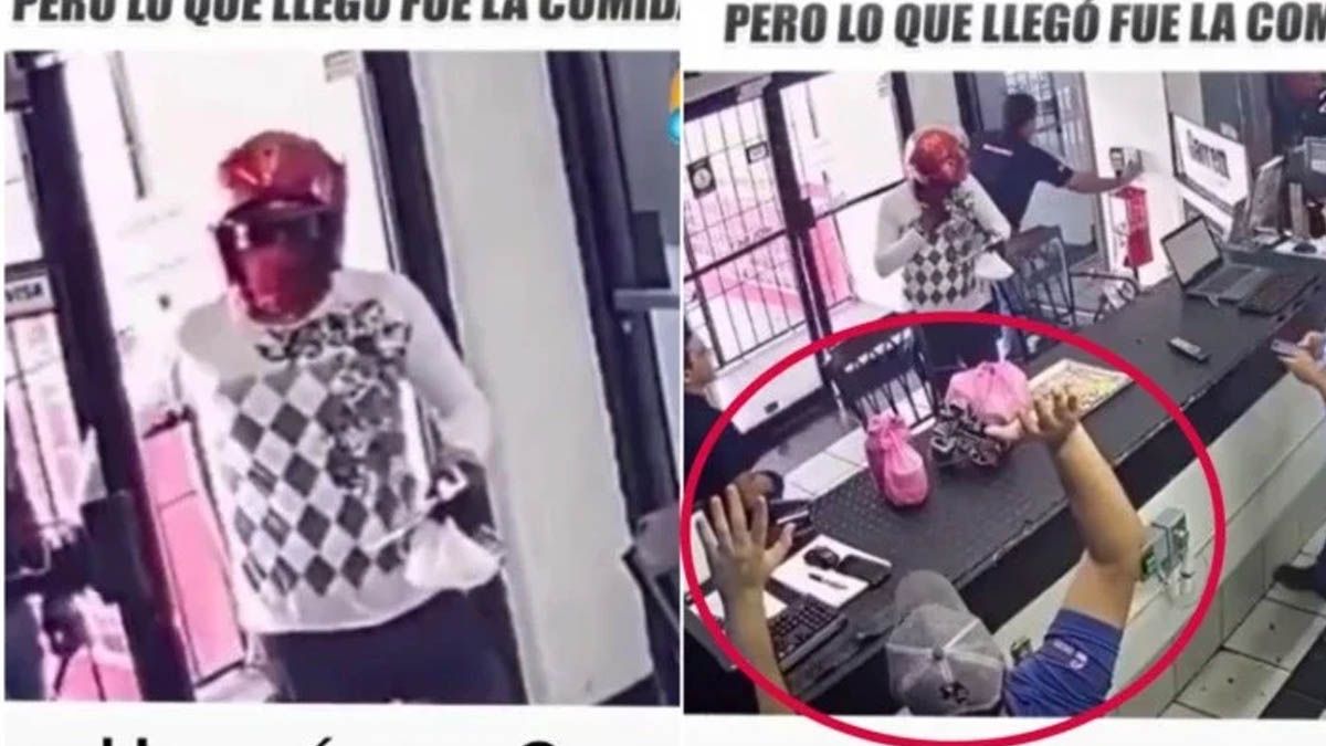 Video: cree que lo van asaltar, pero solo querían entregarle su comida