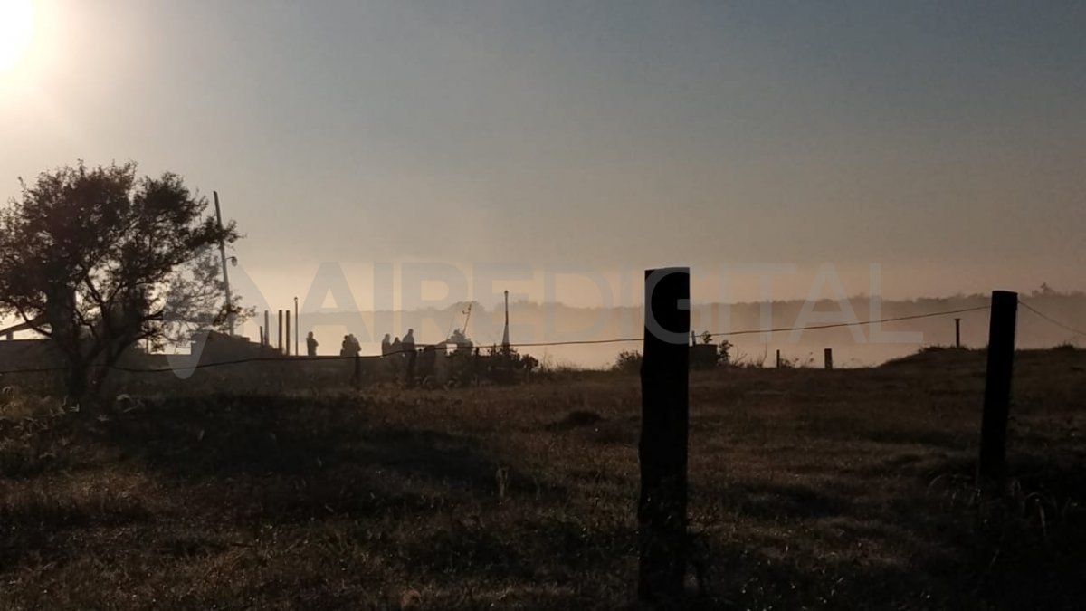 La intensa niebla retrasó esta mañana la salida de los Buzos Tácticos y efectivos de Prefectura