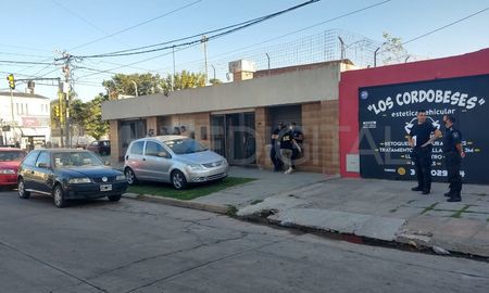 Regis Martinez y Facundo Zuviría, el lugar donde ocurrió el violento suceso. Regis Martinez y Facundo Zuviría, el lugar donde ocurrió el violento suceso.