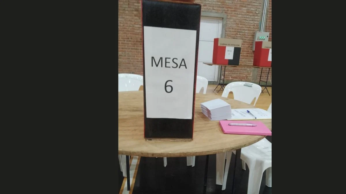 Hay 22 mesas en las elecciones de Colón.