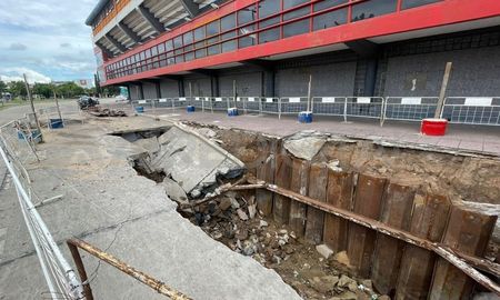 La obra consiste en la renovación de un tramo de 60 metros del colector cloacal ubicado en Av. López y Planes al 3500. La obra consiste en la renovación de un tramo de 60 metros del colector cloacal ubicado en Av. López y Planes al 3500.