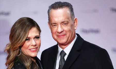 Tom Hanks y su esposa Tom Hanks y su esposa