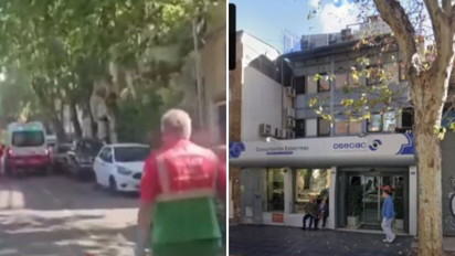 Video: se derrumbó el techo de un centro médico y hay 11 heridos