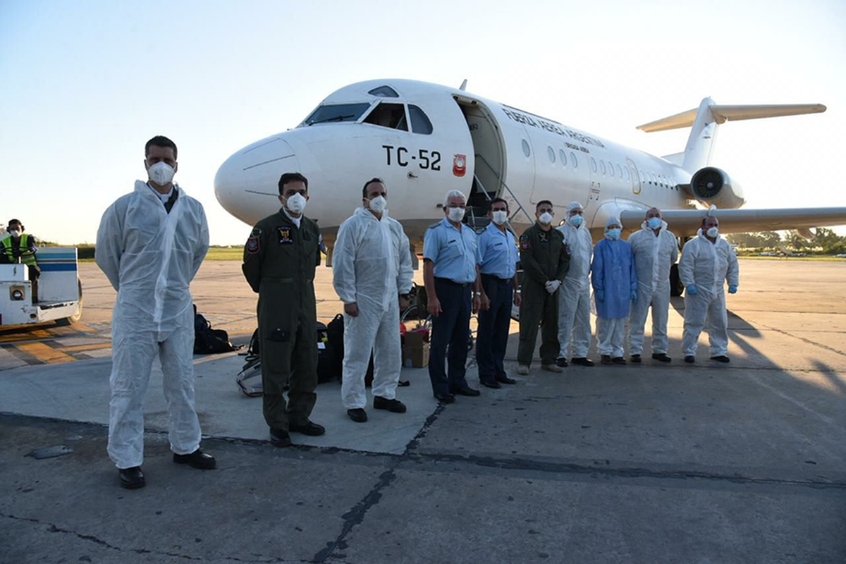 Repatriación de ciudadanos argentinos varados en el exterior – San Pablo, Brasil (2020)