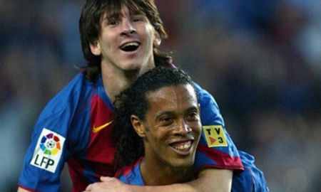 ronaldinho saludo a messi con una frase genial ronaldinho saludo a messi con una frase genial
