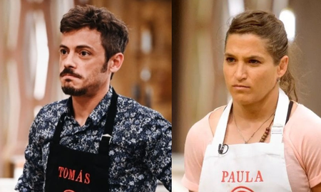 Tomás Fonzi ganó el desafío de MasterChef Celebrity y se salvó de la prueba de eliminación, pero mandó a la Peque Pareto. Tomás Fonzi ganó el desafío de MasterChef Celebrity y se salvó de la prueba de eliminación, pero mandó a la Peque Pareto.