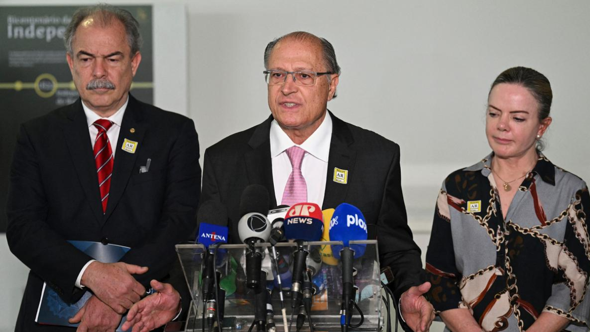 Geraldo Alckmin también se refirió a la transición. Foto: AFP. &nbsp;