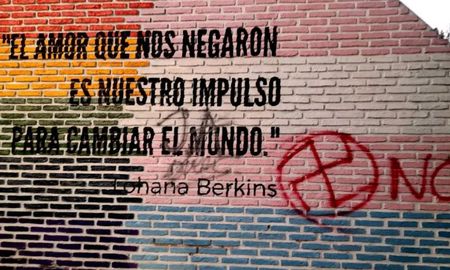 El mural de Laguna Paiva fue vandalizado. El mural de Laguna Paiva fue vandalizado.