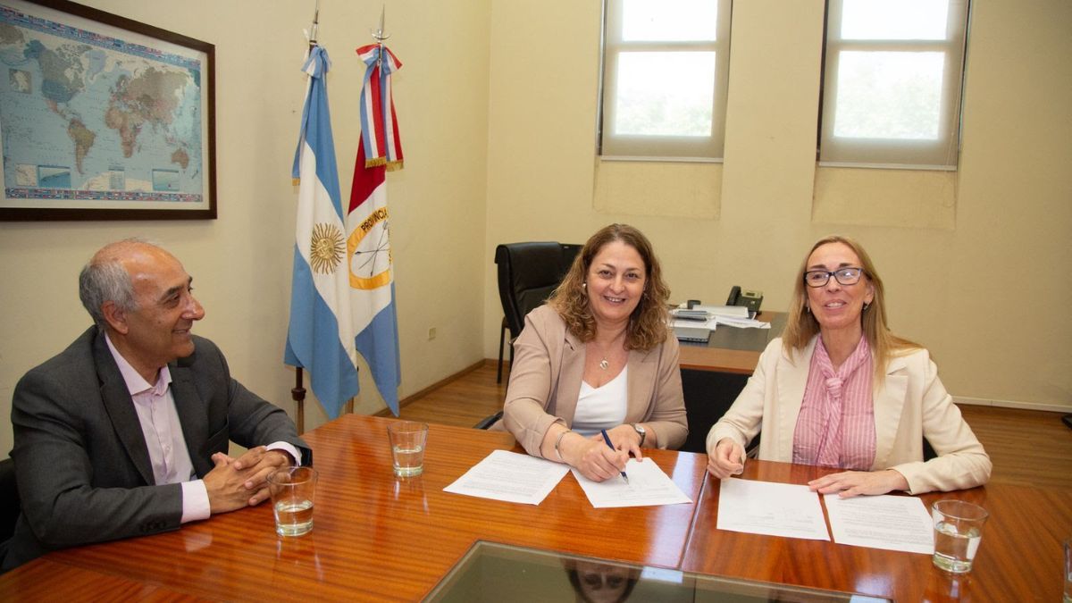 El acto se desarrolló en la Secretaría de Relaciones Internacionales