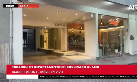 Se fue de vacaciones y le desvalijaron el departamento en pleno Bulevar Gálvez Se fue de vacaciones y le desvalijaron el departamento en pleno Bulevar Gálvez