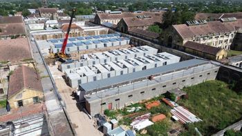 Continúa la construcción de cuatro pabellones de aislamiento en la cárcel de Coronda