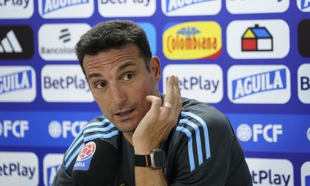 Lionel Scaloni en conferencia de prensa tras la derrota de Argentina vs. Colombia Lionel Scaloni en conferencia de prensa tras la derrota de Argentina vs. Colombia