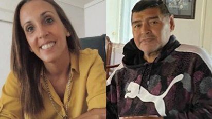 Allanan la casa y el consultorio de la psiquiatra de Diego Maradona