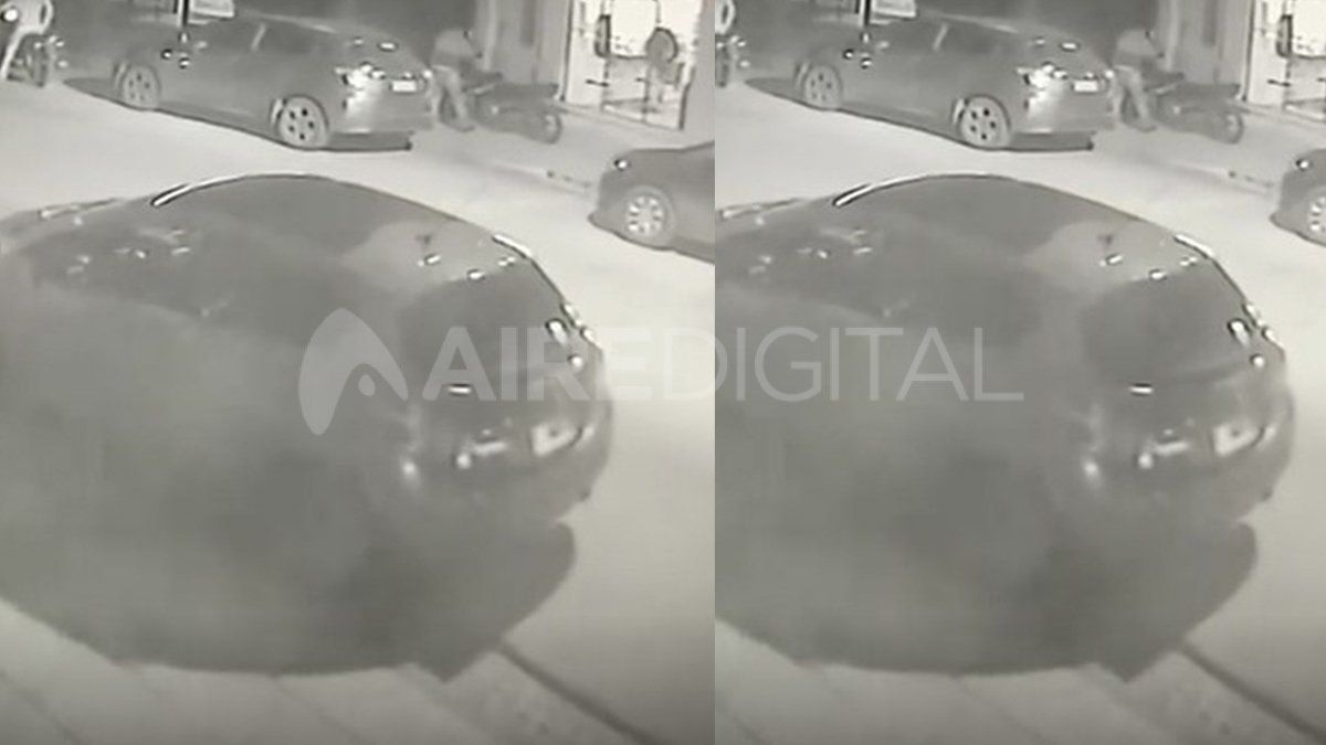 Video de una moto robada