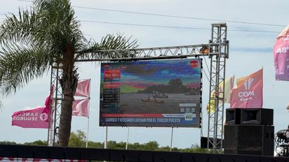 AIRE es la transmisión oficial de la Maratón Santa Fe-Coronda y se vive por pantalla gigante en la costanera corondina