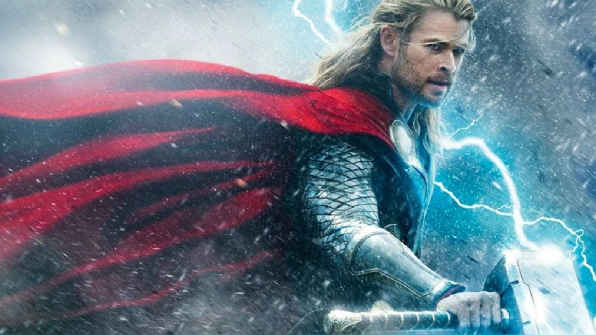 Chris Hemsworth como Thor.