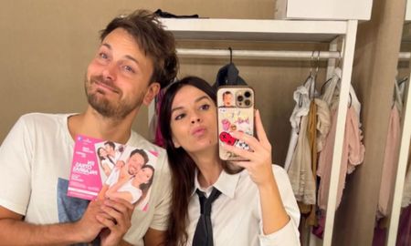 Gimena Accardi y Andrés Gil en la gira de En otras palabras. Gimena Accardi y Andrés Gil en la gira de En otras palabras.